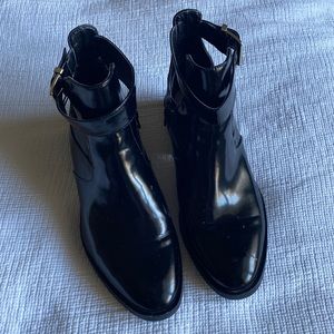 Zara black super stylish booties